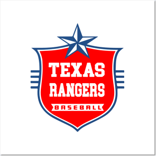 Texas Rangers Label Posters and Art